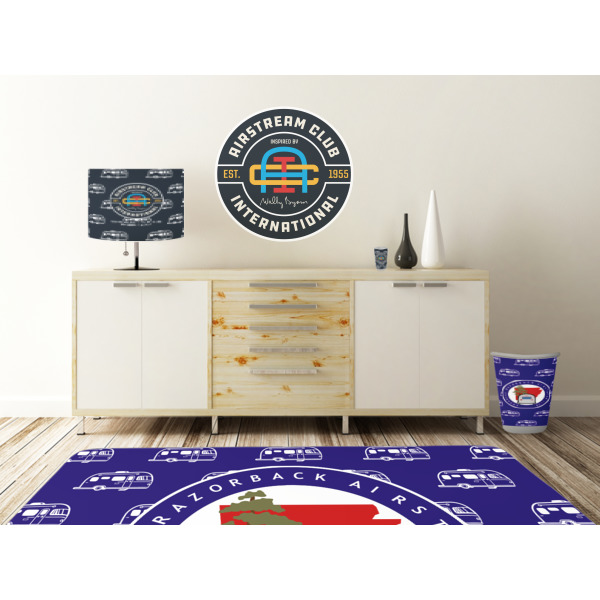 Custom Design - Wall Graphic Decal Wooden Desk