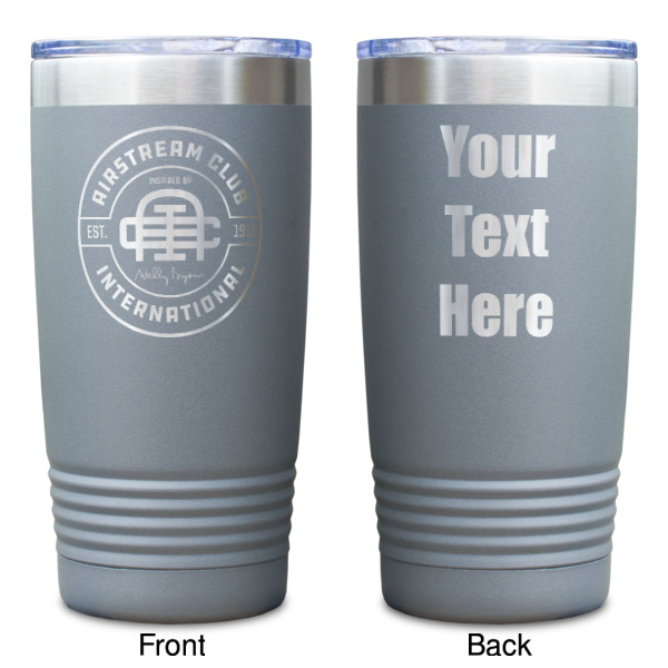 Custom Design - Gray Polar Camel Tumbler - 20oz - Double Sided - Approval