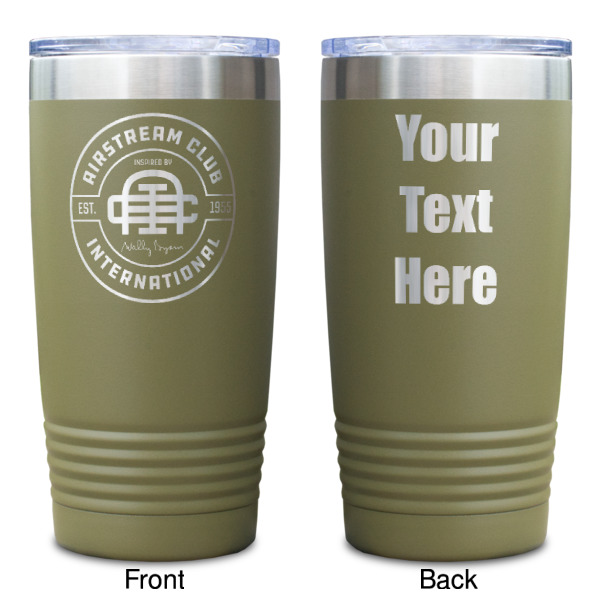 Custom Design - Olive Polar Camel Tumbler - 20oz - Double Sided - Approval