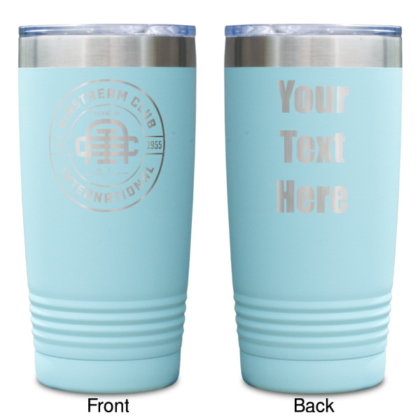 Custom Design - Teal Polar Camel Tumbler - 20oz -Double Sided - Approval