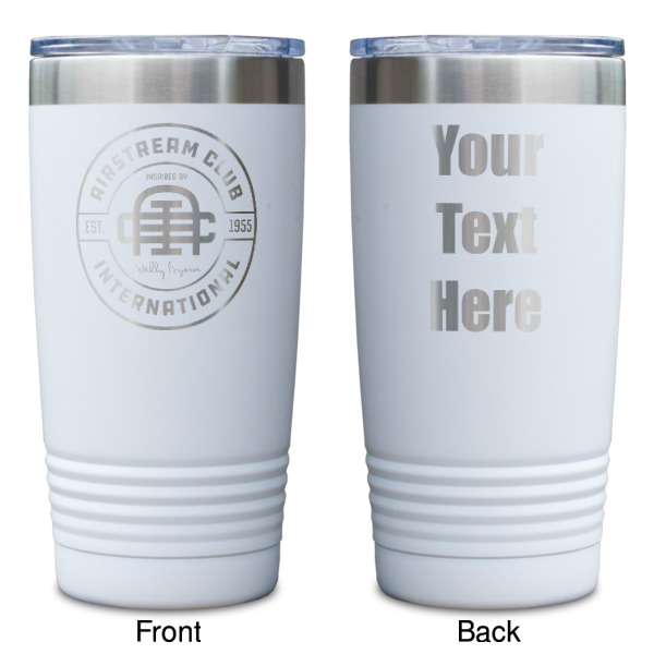 Custom Design - White Polar Camel Tumbler - 20oz - Double Sided - Approval