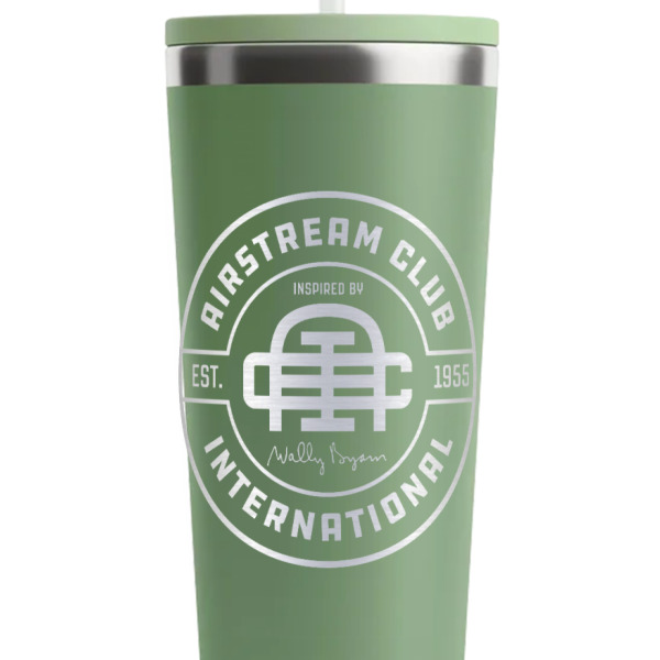 Custom Design - Light Green RTIC Everyday Tumbler - 28 oz. - Close Up