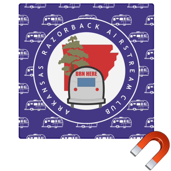 Custom Design Your Own Square Car Magnet - 6"