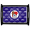 Design Your Own Black Wooden Tray - Large