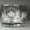 Design Your Own Whiskey Glasses - Engraved - Set of 4