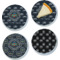 Design Your Own Glass Appetizer / Dessert Plate 8" - Set of 4