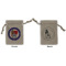 Design Your Own Burlap Gift Bag - Small - Double-Sided