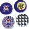 Design Your Own Glass Lunch / Dinner Plate 10" - Set of 4