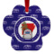 Design Your Own Metal Paw Ornament - Double-Sided