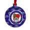 Design Your Own Metal Circle Ornament - Double-Sided