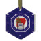 Design Your Own Flat Glass Ornament - Hexagon