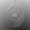 Design Your Own Engraved Glass Ornament - Octagon