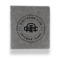 Design Your Own Leather Binder - 1" - Grey