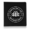 Design Your Own Leather Binder - 1" - Black