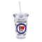 Design Your Own 16 oz Double Wall Acrylic Tumbler with Lid & Straw - Full Print