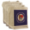Design Your Own Reusable Cotton Grocery Bags - Set of 3