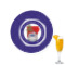 Design Your Own Printed Drink Topper - 2.15"