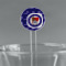 Design Your Own 7" Round Plastic Stir Sticks - Clear
