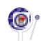 Design Your Own 5.5" Round Plastic Stir Sticks - White - Single-Sided
