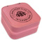 Design Your Own Travel Jewelry Boxes - Pink Leather