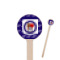 Design Your Own 7.5" Round Wooden Stir Sticks - Single-Sided