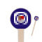 Design Your Own 4" Round Wooden Food Picks - Double-Sided