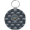 Design Your Own Round Plastic Keychain