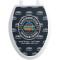 Design Your Own Toilet Seat Decal - Elongated