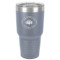 Design Your Own 30 oz Stainless Steel Tumbler - Grey - Single-Sided