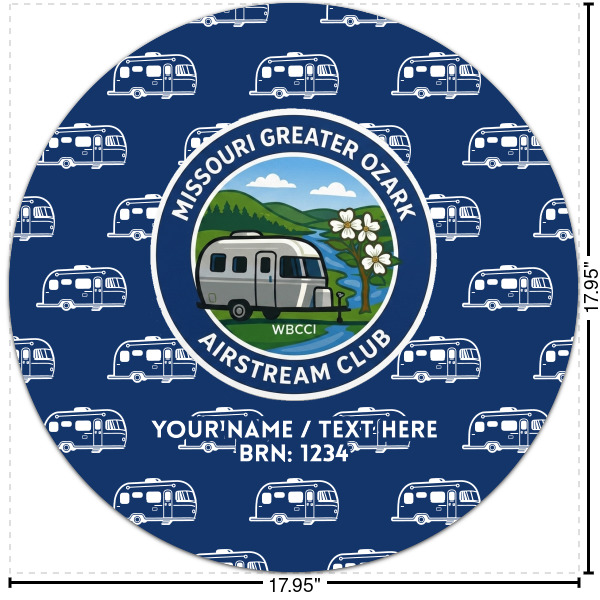Custom Design Your Own Round Decal - Large