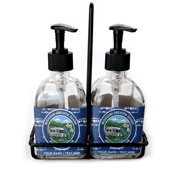 Custom Design Your Own Glass Soap & Lotion Bottles