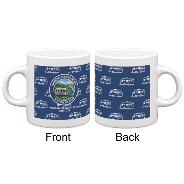 Custom Design - Single Shot Espresso Cup - Single - Front & Back
