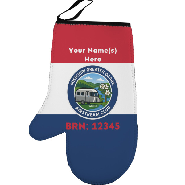 Custom Design - Personalized Oven Mitt - Left