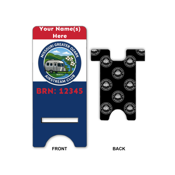 Custom Design - Phone Stand - Small - Front & Back