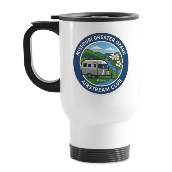 Custom Design Your Own Stainless Steel Travel Mug with Handle