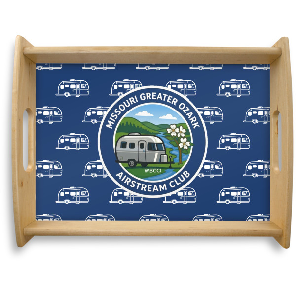Custom Design Your Own Natural Wooden Tray - Large