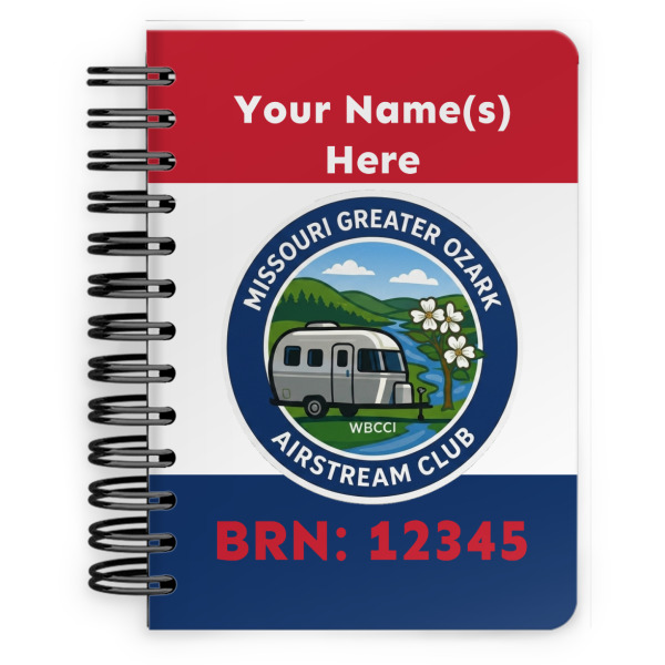 Custom Design Your Own Spiral Notebook - 5" x 7"
