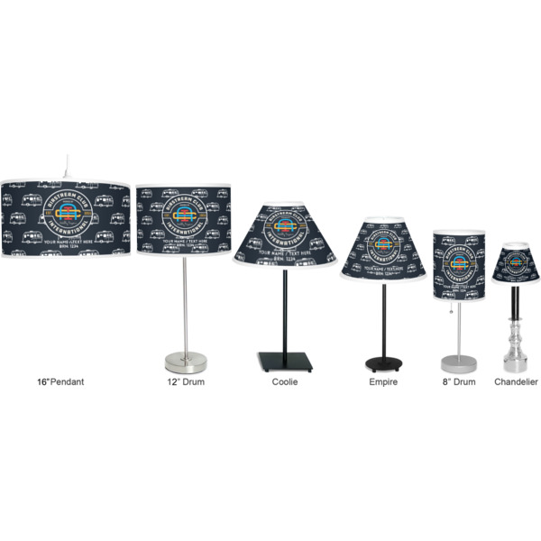 Custom Design - Lamp Full View Size Comparison