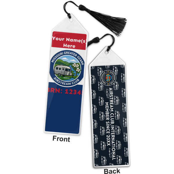 Custom Design - Bookmark w/ Tassel - Front and Back
