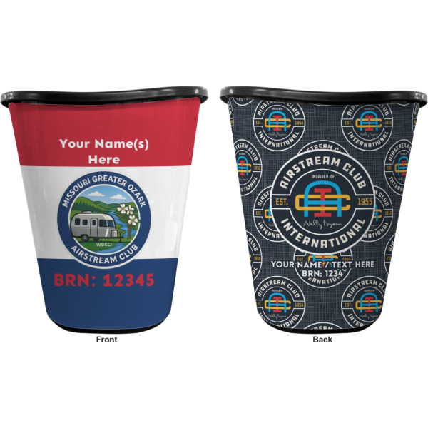 Custom Design - Waste Basket - Black - Double Sided - Approval