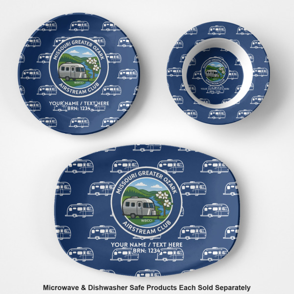 Custom Design - Microwave Safe Composite Polymer Plastic Dishware - Group
