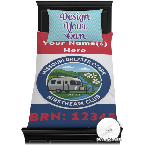 Custom Design - Bedding Set - Twin XL - Duvet - On Bed