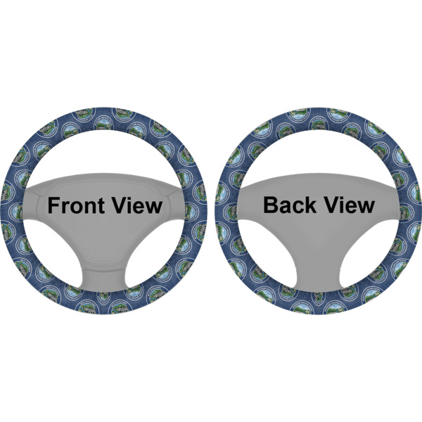 Custom Design - Steering Wheel Cover- Front and Back