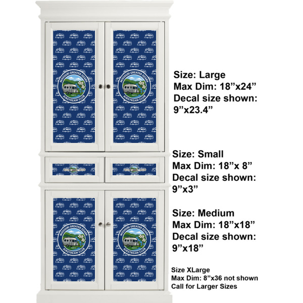 Custom Design - Full Cabinet (Show Sizes)