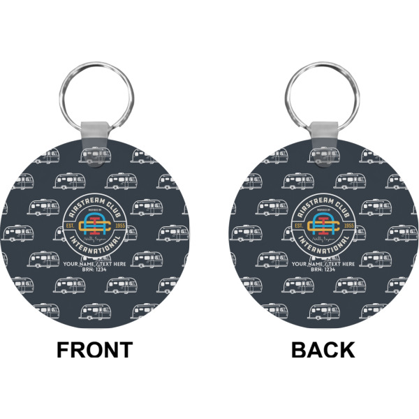 Custom Design - Circle Keychain (Front + Back)