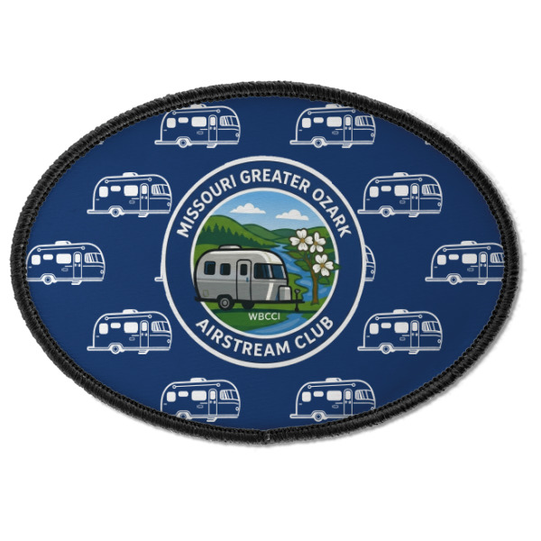 Custom Design - Iron On Patch - Oval - Front