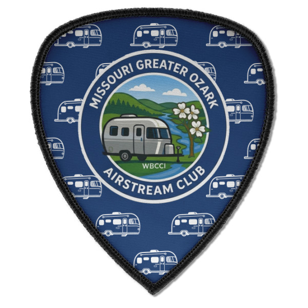 Custom Design - Iron On Patch - Shield - Style A - Front