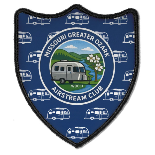 Custom Design - Iron On Patch - Shield - Style B - Front