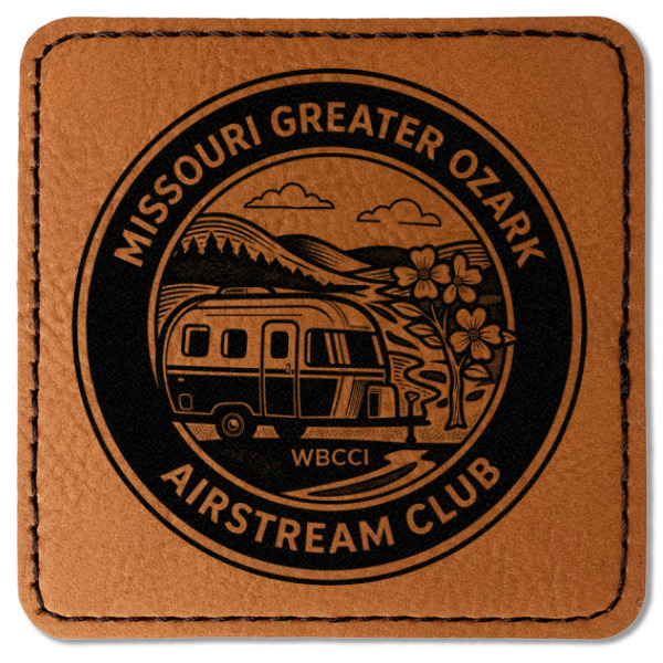 Custom Design - Leatherette Patches - Square