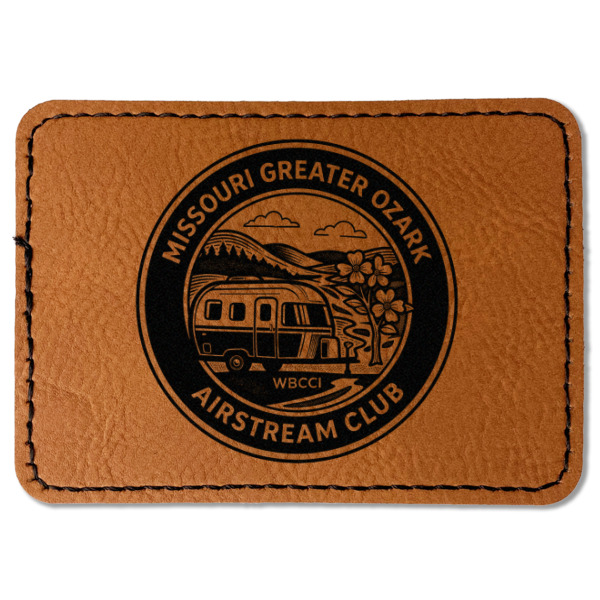 Custom Design - Leatherette Patches - Rectangle